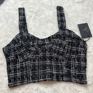 NWT Japna Crop Top - SIZE: S
